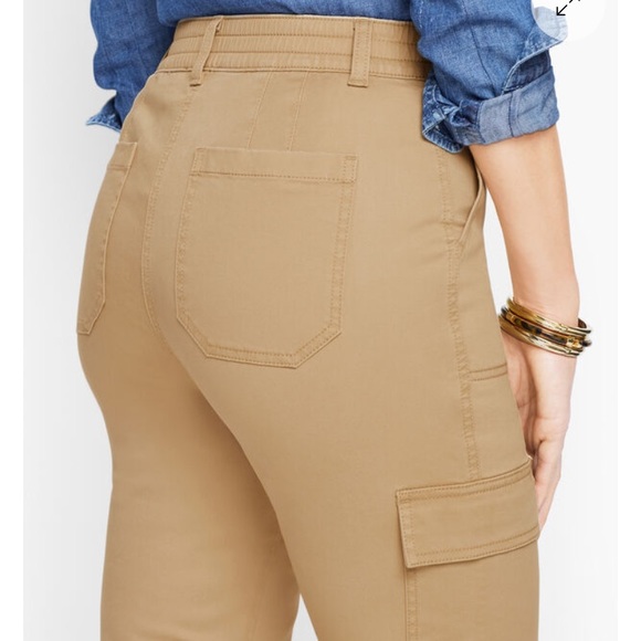 Talbots SLIM CARGO PANTS - Picture 4 of 11